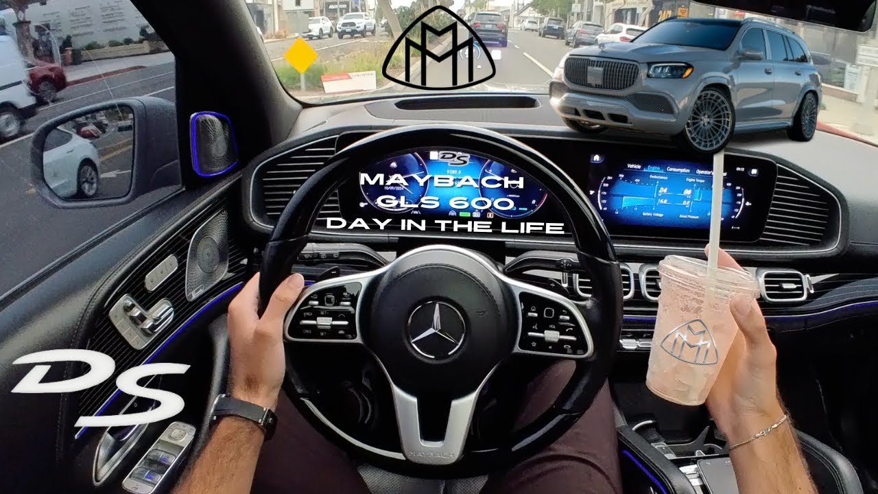 Living With a Maybach GLS 600 (POV Driving Vlog) - Day in the Life