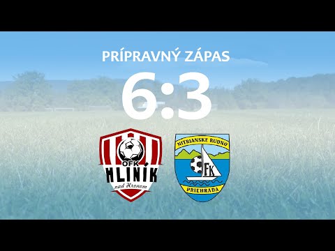OFK Hliník nad Hronom 🆚 TJ Priehrada Nitrianske Rudno