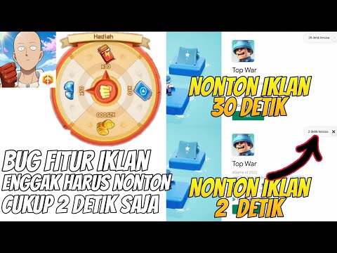BUG IKLAN CUMAN 2 DETIK🔥, GAUSAH LAMA LAMA BANJIR DIAMOND COY - One Punch Man The Strongest