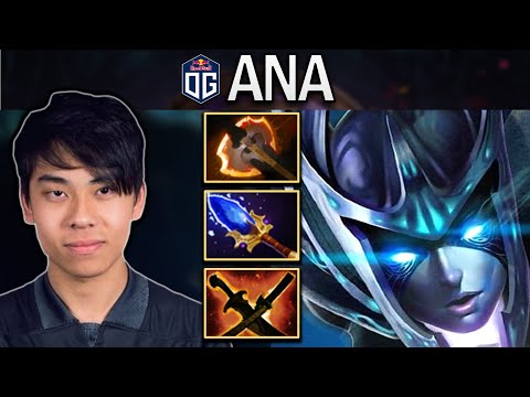 OG.ANA SMURF PHANTOM ASSASSIN WITH AGHANIMS SCEPTER AND SHARD - DOTA 2 GAMEPLAY