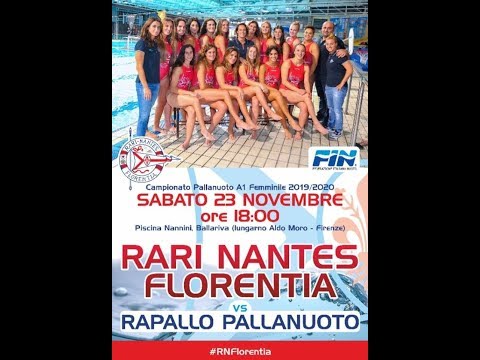Pallanuoto A1 Femminile - Rari Nantes Florentia Vs Rapallo Pallanuoto