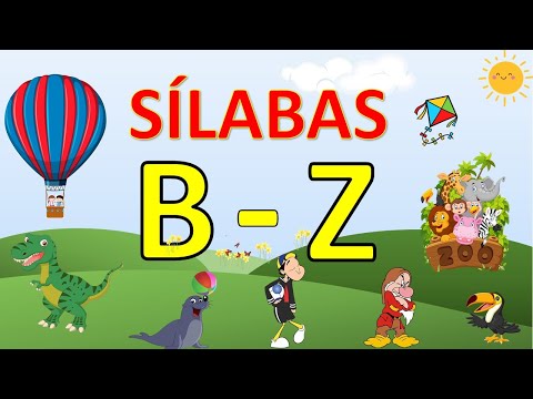 Família Silábica de B a Z  - Sílabas Simples.