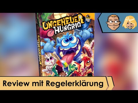Ungeheuer Hungrig – Brettspiel – Kinderspiel – Spielvorstellung und Let's Play