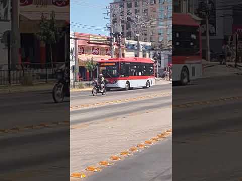 Yutong E9 Recorrido 320 Llegando Y Saliendo De Av. La Florida De La Empresa Voy Santiago