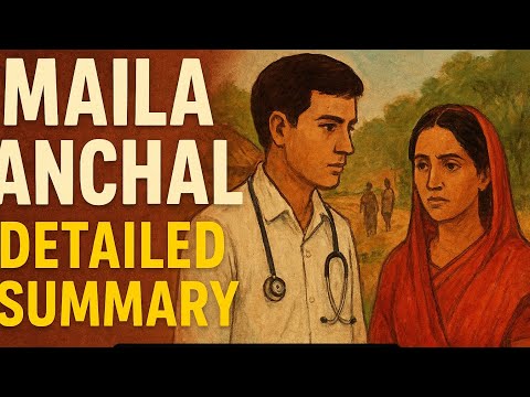 Maila Anchal Summary | Phanishwar Nath Renu | Gaon ki Sachchai aur Samaj ka Darpan #Hindi Literature