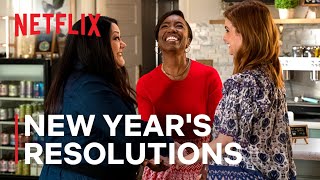 Sweet Magnolias Stars Reveal Their New Year's Resolutions | Netflix video