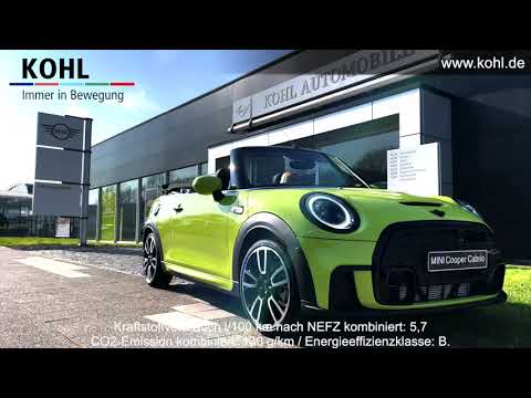 Das neue MINI Cooper S Cabrio