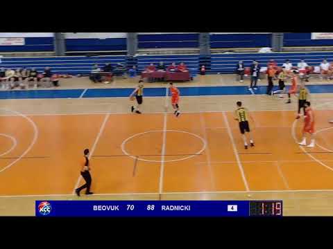 2MLS 14. kolo / KK Beovuk 72 - KKK Radnički / 18.01.2020.