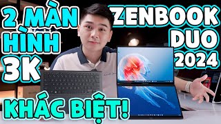 Trên tay Asus Zenbook Duo OLED 2024 Chính hãng ĐẦU TIÊN - Sáng tạo THỰC SỰ!!! | LaptopWorld