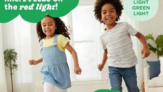 🚦 Move2Play Red Light Green Light Game – Active Fun for Kids & Families