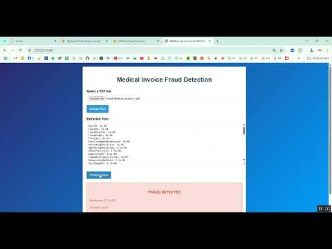 Medical Fraud Detection in Python Projects