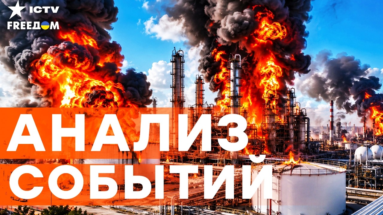 ⚡ НПЗ ПОЛЫХАЮТ ВСЮ НОЧЬ! В КРЫМУ ЭКСТРЕННАЯ ЭВАКУАЦИЯ! ЭКОНОМИКА РФ В ЗАДНИЦ?
