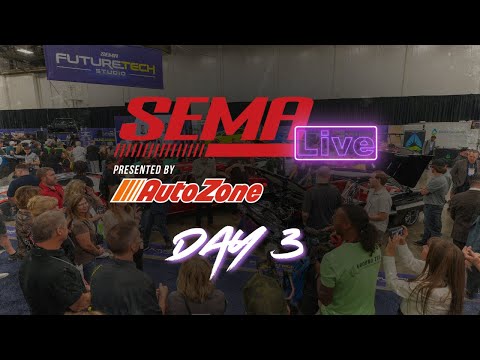 2025 SEMA Show Live Day 3 - Twin Stunts at Optima, Horsepower Rodeo, Hoonigan Burnyard and BOTB