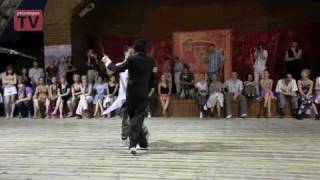 Video thumbnail for Mila Vigdorova & Luis Squicciarini, Russia, Moscow, Milonga in "Ekaterina's Garden", 31.07.2010  (2)