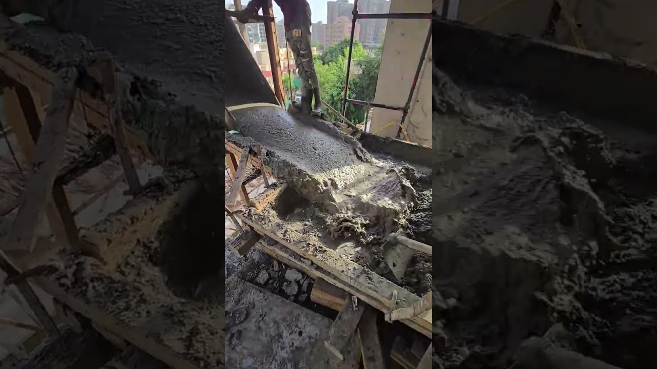Redy mix concrete /Rmc 😲 #construction