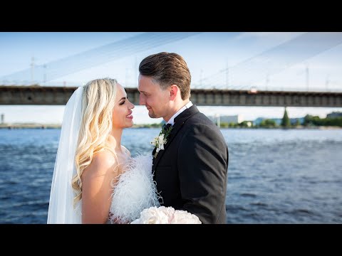 Kāzas Katrīnei un Pēterim Magdalēnas baznīcā / Svētku pilī