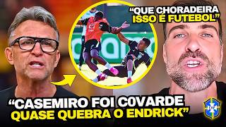 NETO DETONOU CASEMIRO APÓS DAR CARRINHO NO ENDRICK E PILHADO SURTOU