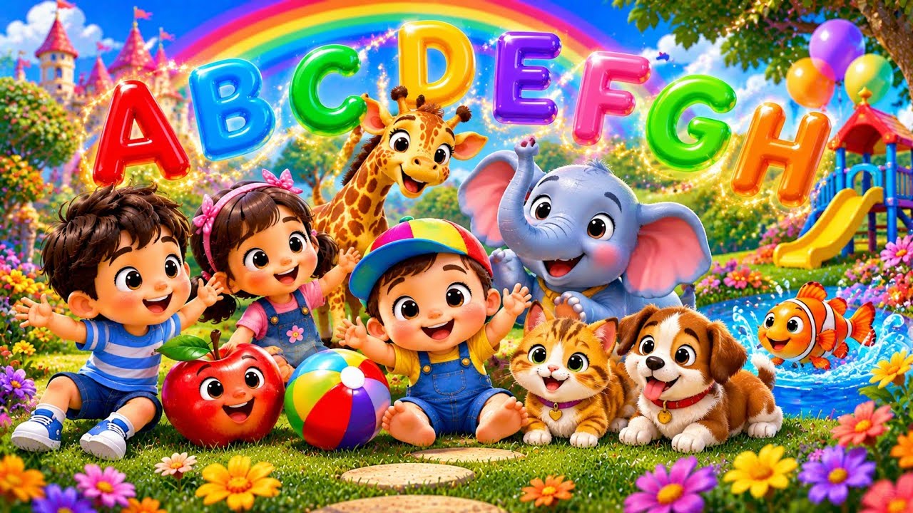 “ABC Song for Kids” #ABCSong #AlphabetSong #NurseryRhymes