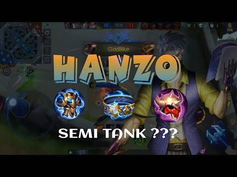 HANZO SEMI TANK ??? AESTHETIC BUILD | GAMEPLAY #1