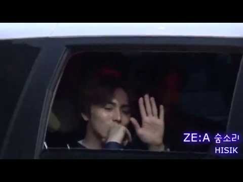 140605 ZE:A (박형식) * 엠카운트다운 퇴근길*