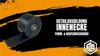 Detailausbildung Innenecke inkl. Attika