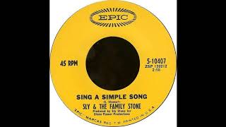 SLY &amp; THE FAMILY STONE: &quot;SING A SIMPLE SONG&quot;