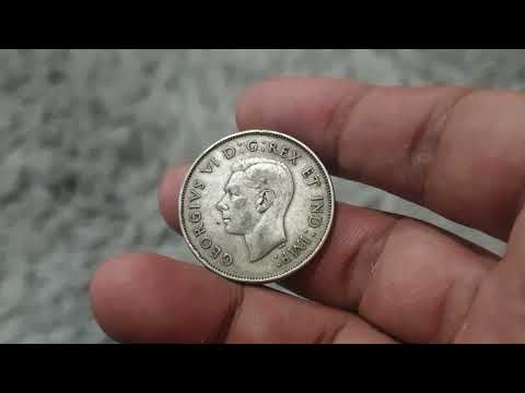 1942 Canada silver 50 Cent #coin #coincollecting #numismatics #coinscollection  #canada