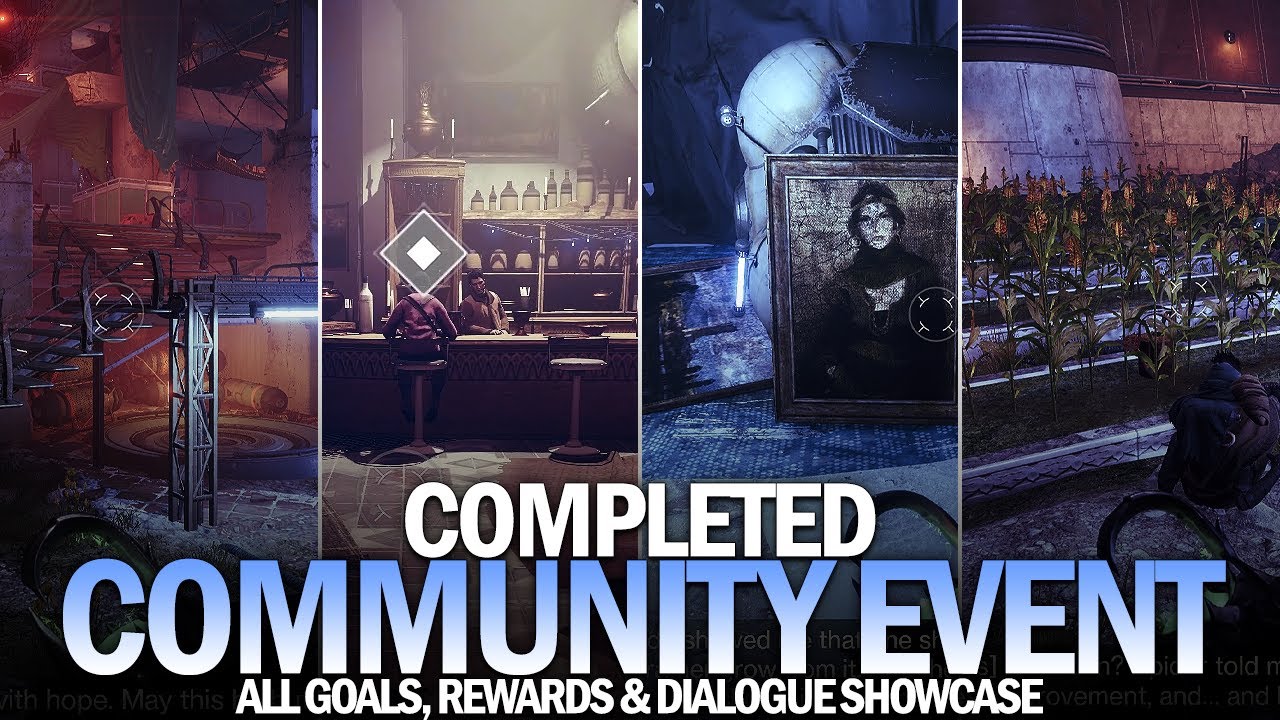 Community Event Complete - All Dialogue, Rewards & Goals Showcase [Destiny 2 Season of Plunder]