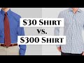 $30 vs $300 Men's Dress Shirt - How To Spot Quality Shirts & Avoid Crap - Gentleman's Gazette