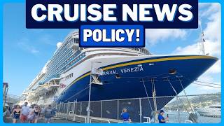 CRUISE NEWS: Carnival Clarifies Policy, New Disney Cruise Itineraries, Cruise Ship Investigated