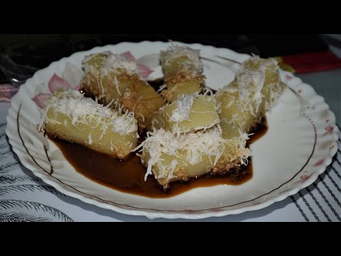 Resepi Poli Ubi Kayu atau Lopes Ubi Kayu