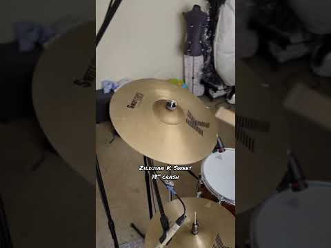 The ultimate Crash Cymbal  Comparison! #shorts #drums #cymbals #crash #comparison #sweets #zildjian