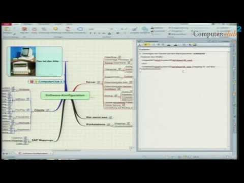 MindMaps am Computer mit Freemind oder Xmind oder MindManager