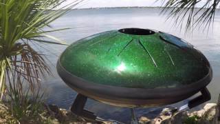 Video thumbnail for Idiopan Steel Tongue Drums 14" Dominus by Idiopan Steel Tongue Drums