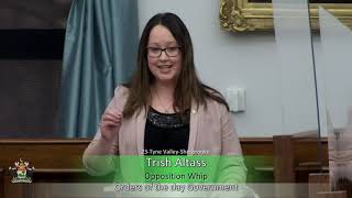 Response to the Speech from the Throne (MLA Trish Altass)