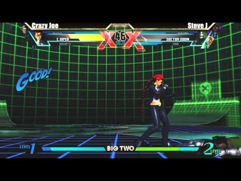 UMVC3 Crazy Joe vs Steve J - Big Two #10 Tournament