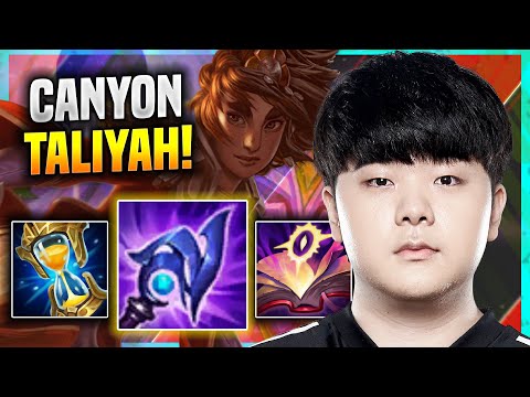 LEARN HOW TO PLAY TALIYAH JUNGLE LIKE A PRO! - DK Canyon Plays Taliyah JUNGLE vs Lee Sin!