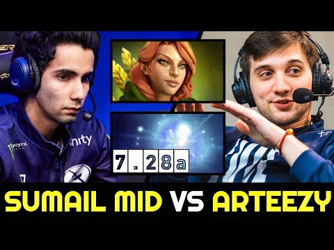 SUMAIL Mid vs ARTEEZY — Windranger vs Orchid Build Io 7.28 Dota 2