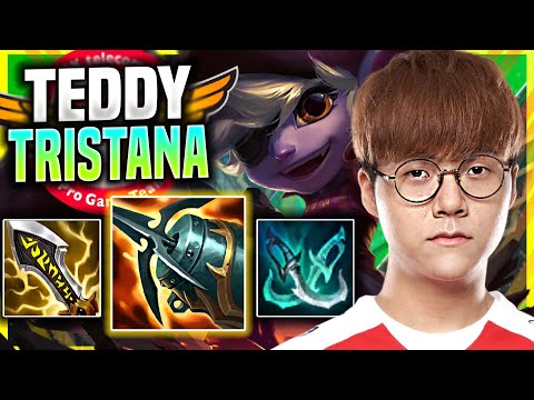 TEDDY IS A MONSTER WITH TRISTANA! - T1 Teddy Plays Tristana ADC vs Jinx! | Season 11
