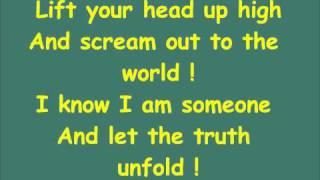 Glee wanna be startin somethin lyrics