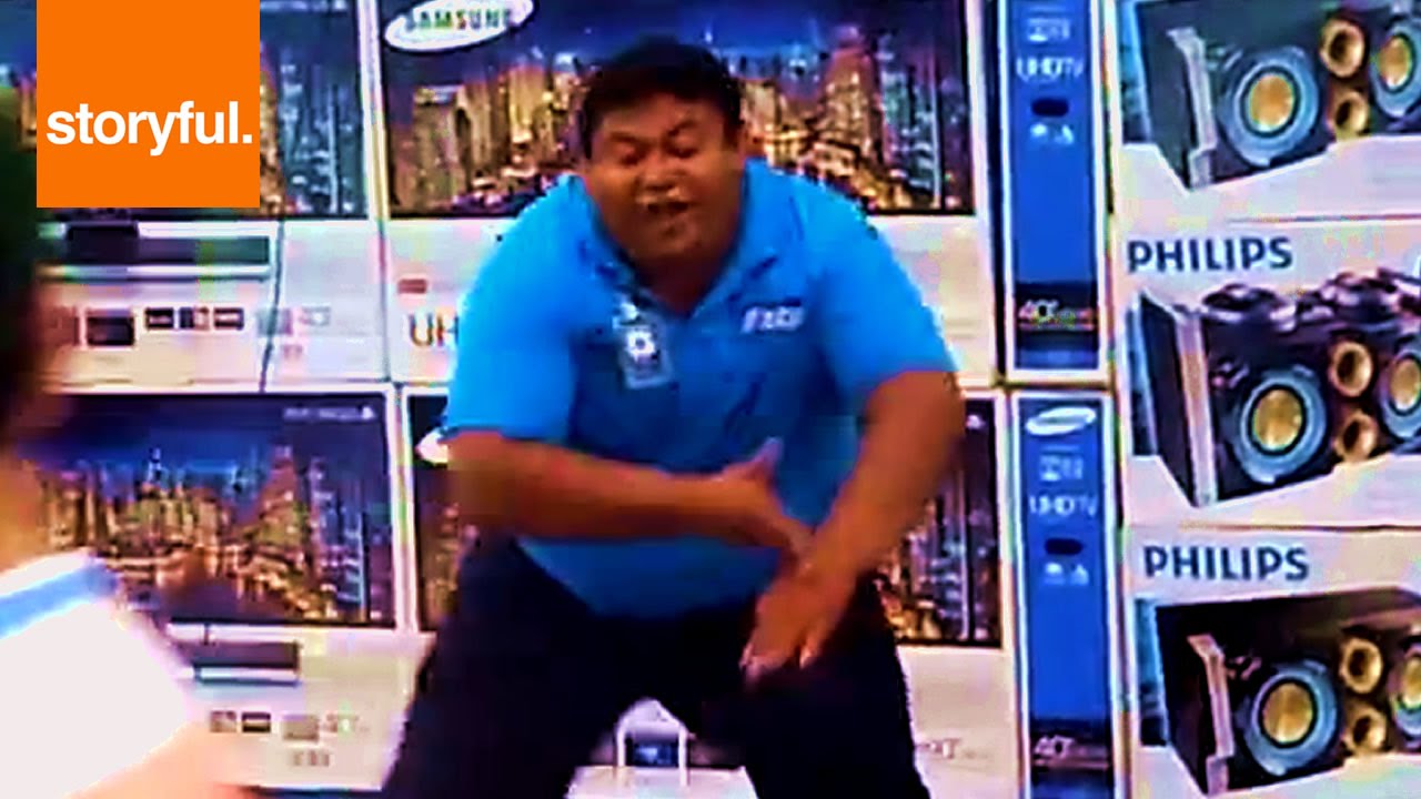 Latino Dancer Brightens Up Sam’s Club