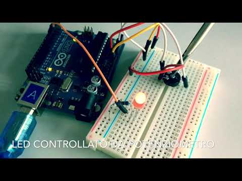Controllare un LED mediante potenziometro - Arduino Facile
