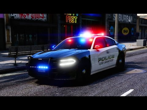 GTA 5 - LSPDFR Playing As A Cop Episode #108 - GHOST DRIVER! (ELS Lighting, Police Chases, Robbery)