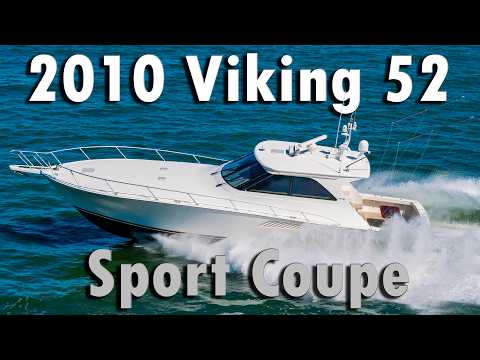 2010 Viking 52 Sport Coupe Surf Rider II Video