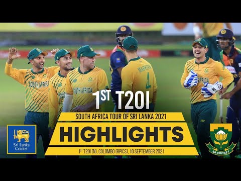 1st T20I Highlights | Sri Lanka vs South Africa 2021