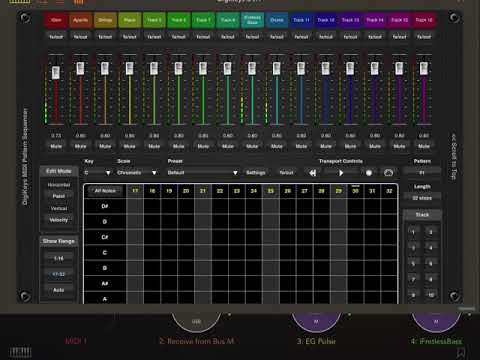 Spectral Sevenths Setups - first play with new Digikeys sequencer by 4pockets.