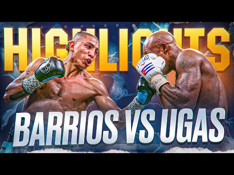 Mario Barrios vs Yordenis Ugas HIGHLIGHTS | BOXING FULL FIGHT HD