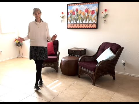 Absolute Beginner:Basic Beginner Line Dance Steps Demo
