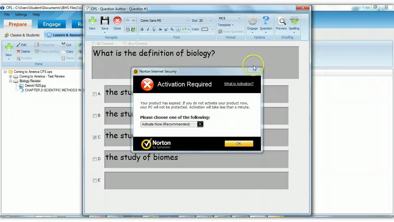 Classroom Performance System (overview)