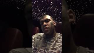 InkMonstarr listening to 'Instructions' in his Rolls Royce Wraith